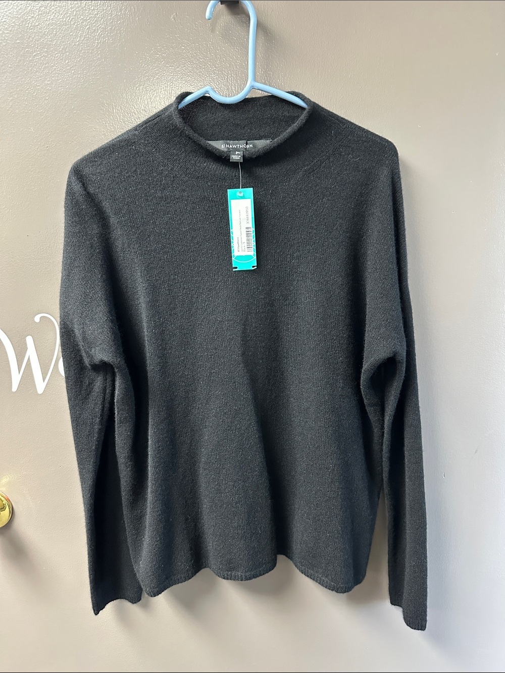 Janelle Ultra Lightweight Cashmere Funnel Neck Pullover